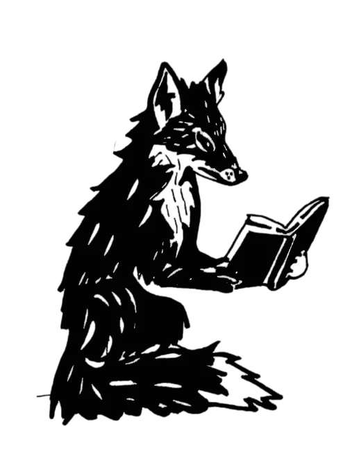 Zorro leyendo